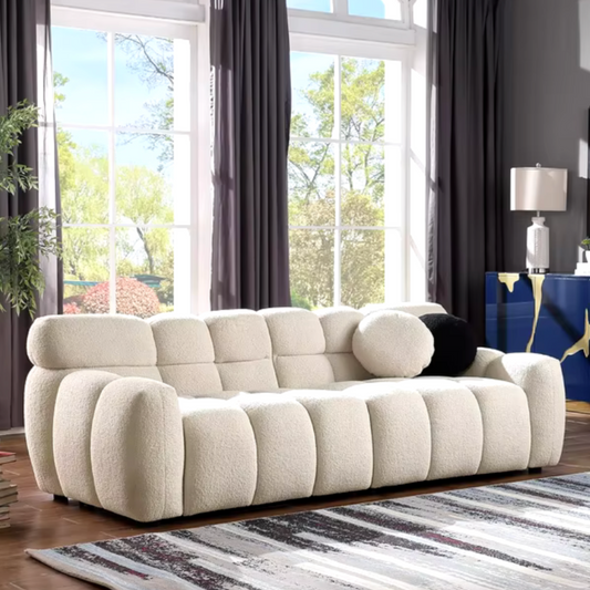 Boucle Cloud Sofa - 3 Seats