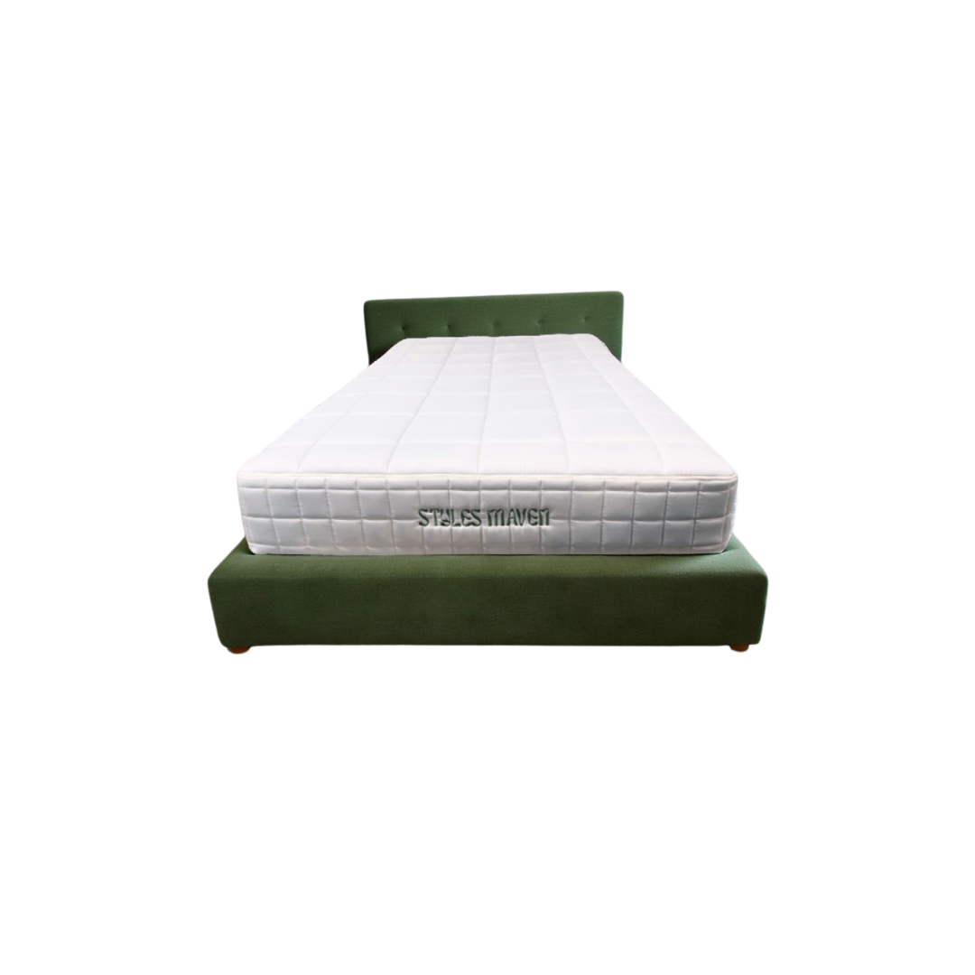 StylesMaven Cloud-Feel Memory Foam Individual Pocket Spring Mattress (10")