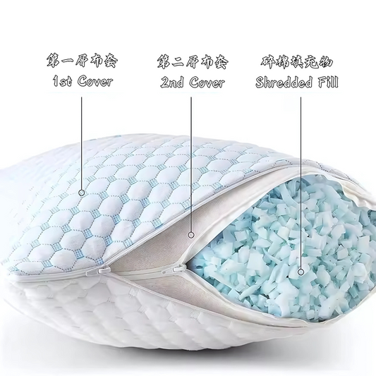 StylesMaven 冰感透氣可調節高度枕頭